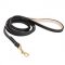 Stitched Leather Dog Lead with Soft Handle
