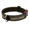 Dog Training Collar K9 with Patches and Quick Release Buckle