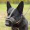 Light & Soft Leather Muzzle for German Shepherd