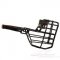 Eat and Drink Black Wire Dog Muzzle for Winter & Summer Allows Panting