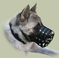 Siberian Husky Muzzle Soft and Strong | Leather Muzzle for Husky
