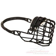 Boxer Dog Muzzle Made of Light Weight Rubber-Coated Wire