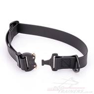 1 Inch Cobra Buckle Dog Collar Biothane