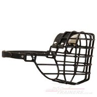 Dachshund Basket Muzzle | Plastic Coated Wire Dog Muzzle