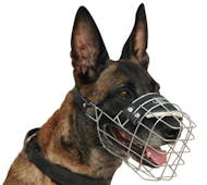 Wire Dog Muzzle for Malinois | Malinois Muzzle UK Bestseller Wire Dog Muzzle for Malinois | Malinois Muzzle UK Bestseller