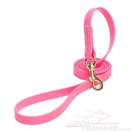 New Super Durable Biothane Dog Leash in Pink