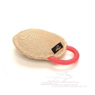 Jute Dog Bite Pillow Tug for Dog Training