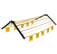 Adjustable Frame for an IGP Dog Training Hurdle Yellow Jump