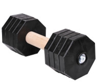 Big Agility Dumbbells for Dog Training with Removable Disks, 2kg