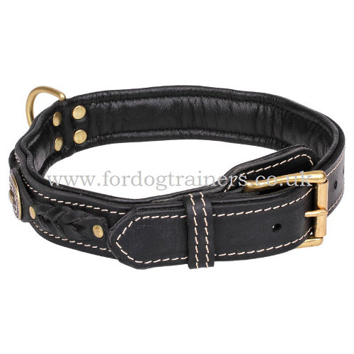 New Leather Dog Collar