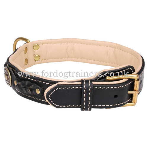 Handmade Leather Dog Collar