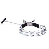 NEW Dog Pinch Collar with Metal Handle and Quick Release Buckle