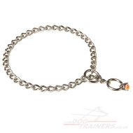 Choke Chain for Dogs Stainless Steel Herm Sprenger UK 3 mm