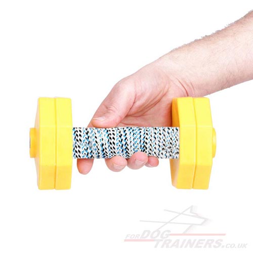 quality dog obedience dumbbells
