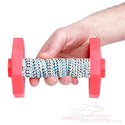 quality dog obedience dumbbells