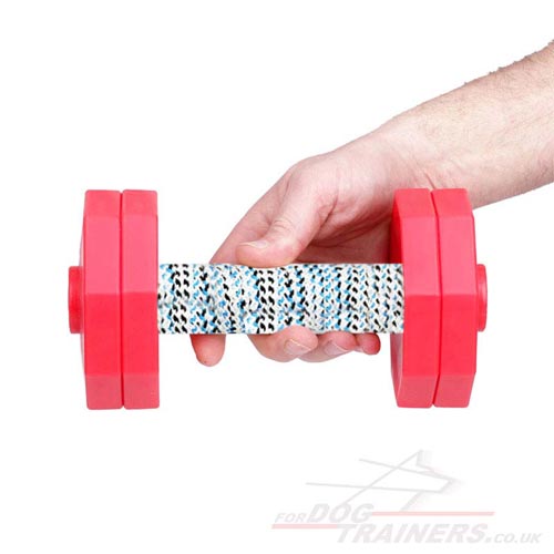 quality dog obedience dumbbells