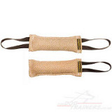 jute dog bite tugs set