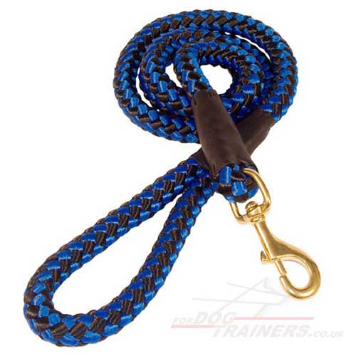 Rope nylon dog lead