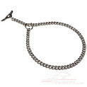 chain dog collar chrome plated