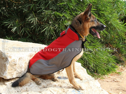 German Shepherd Dog Rain Jacket