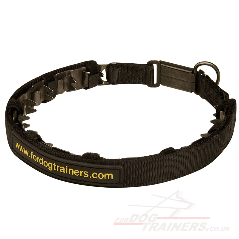 Metal Dog Collar, Matt Black | Sprenger Dog Collar - £61.90