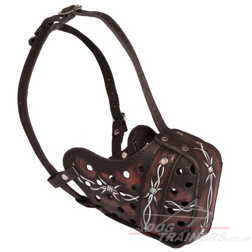 Leather Dog Muzzle