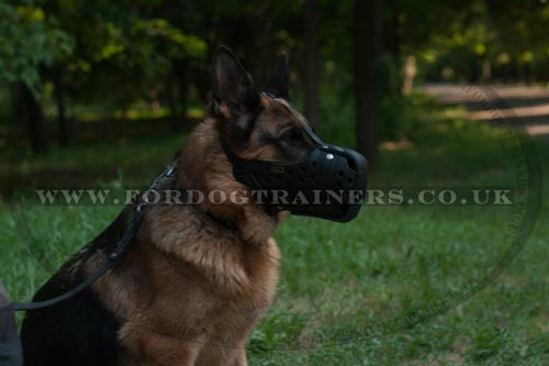 Working Dog Muzzle for German Shepherd