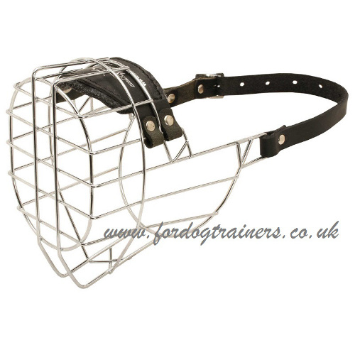 Wire Cage Dog Muzzle for Cane Corso