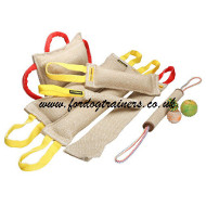 Jute Dog Training Tugs