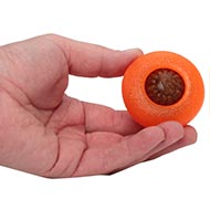The Best Dog Toy for Small Dog Chewing 'Bento Ball' 1.4 x 2.6 in