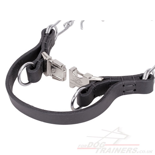 Dog Prong Collar with Quick Release