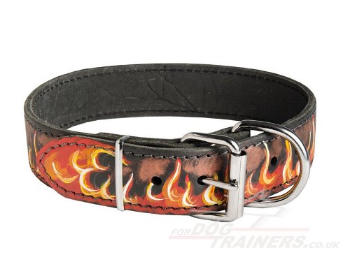 German Shepherd Leather Dog Collars