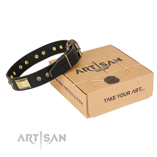 Leather Handmade Dog Collars UK