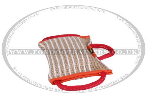 jute bite pillow for dogs training