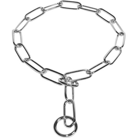 chain choke dog collar