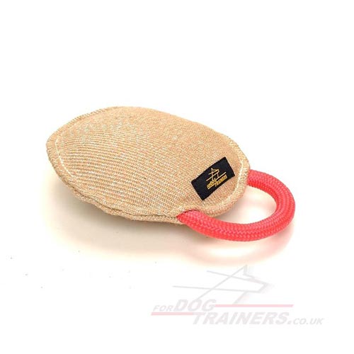 Jute Dog Bite Pillow Tug for Dog Training