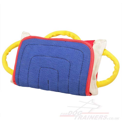 Comfortable Soft Dog Bite Pad with 3 Handles