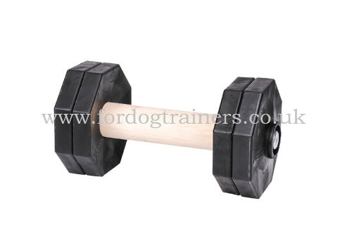 New Black Dog Training Dumbbells for IGP/Agility