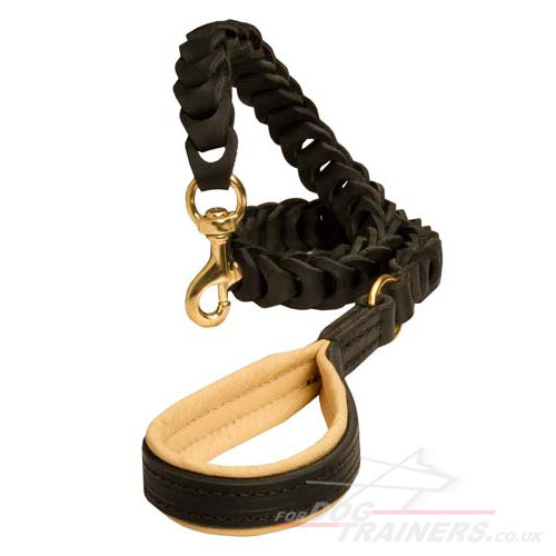 Designer Dog Lead Leather Chain