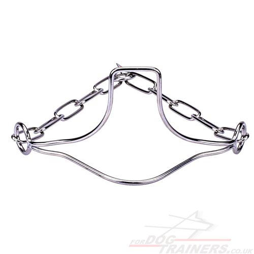 Herm Sprenger Show Collar Chain with Head Support, NEW!