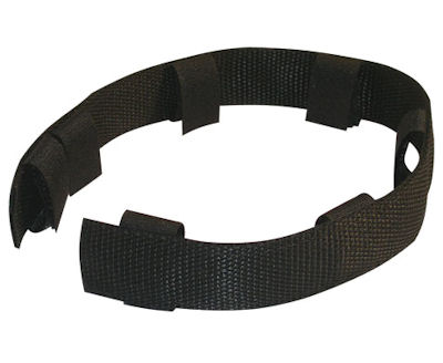 Nylon Removable Protector for Pinch Collars, Black