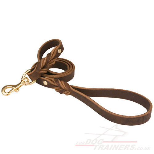 2-6 Foot Leather Dog Leash for Large Dogs Best Seller