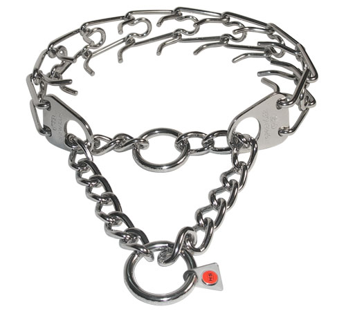 Herm Sprenger Chrome Plated Dog Pinch Collar (3.99 mm)