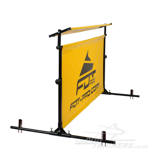 Yellow IGP Hurdle Jump with Adjustable Swivel Bar