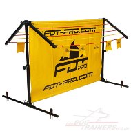 New K9 Hurdle for Dog Training Jumping with Adjustable Header