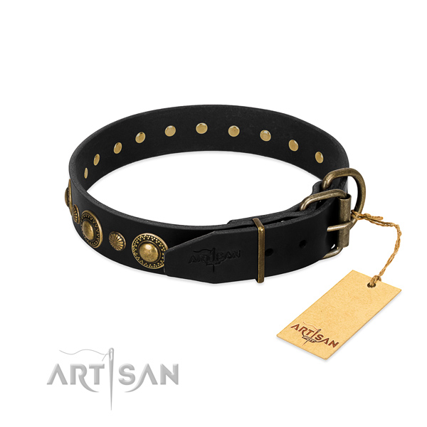 Quality Leather Dog Collar