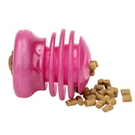 Ribbed Dental Dog Treat Toy for Medium Size Dogs