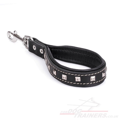 Leather Pull Tab Leash-Handle