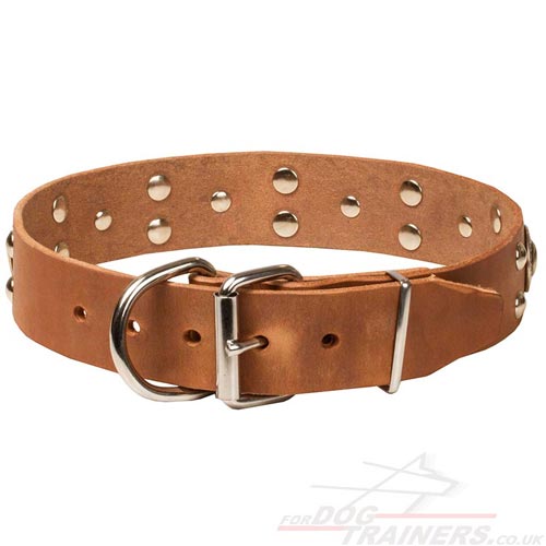 Soft Leather Dog Collars