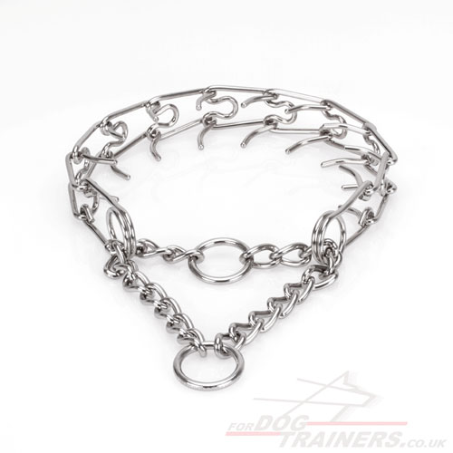 Stainless Steel Prong Collar for Training